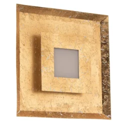 Eco-Light Væglamper > Window LED-væglampe, 32x32 cm, guld