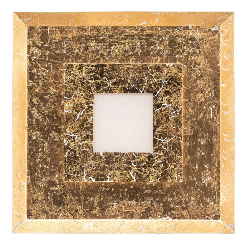 Eco-Light Væglamper > Window LED-væglampe, 32x32 cm, guld
