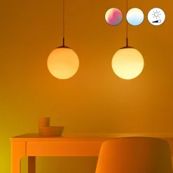 WiZ Dæmpbar Led-Pære|Smarte Lyskilder > A60 LED-pære mat WiFi E27 8,5W RGBW 2-pak