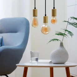Dæmpbar Led-Pære|Filament Pære ^ WiZ A60 LED-pære Wi-Fi E27 7W ravfarvet CCT