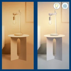 Dæmpbar Led-Pære|Filament Pære ^ WiZ A60 LED-pære Wi-Fi E27 7W ravfarvet CCT