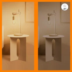 Dæmpbar Led-Pære|Filament Pære ^ WiZ A60 LED-pære Wi-Fi E27 7W ravfarvet CCT