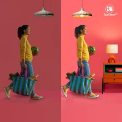 Dæmpbar Led-Pære|Filament Pære ^ WiZ A60 LED-pære Wi-Fi E27 7W ravfarvet CCT