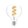 WiZ Dæmpbar Led-Pære|Filament Pære > G95 LED-filamentpære globe WiFi E27 6,3 W RGBW