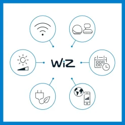 WiZ Dæmpbar Led-Pære|Filament Pære > G95 LED-filamentpære globe WiFi E27 6,3 W RGBW