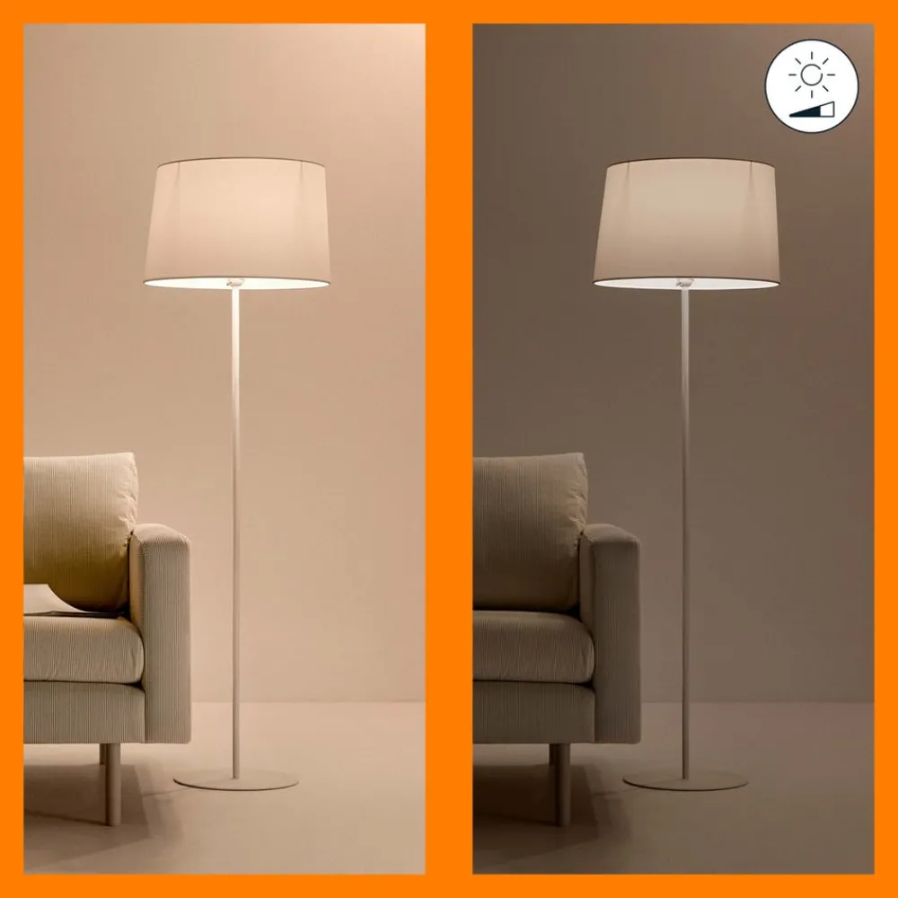 WiZ Dæmpbar Led-Pære|Smarte Lyskilder > P45 LED-pære E27 4,9 W dråbeformet satineret RGBW