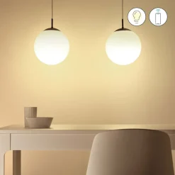 WiZ Dæmpbar Led-Pære|Smarte Lyskilder > P45 LED-pære E27 4,9 W dråbeformet satineret RGBW