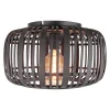 Brilliant Loftlamper > Woodrow loftlampe med burskærm i bambus