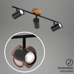 Briloner Loftlamper|Spotlights > Wood & Style 2920 loftspot, 3 lyskilder