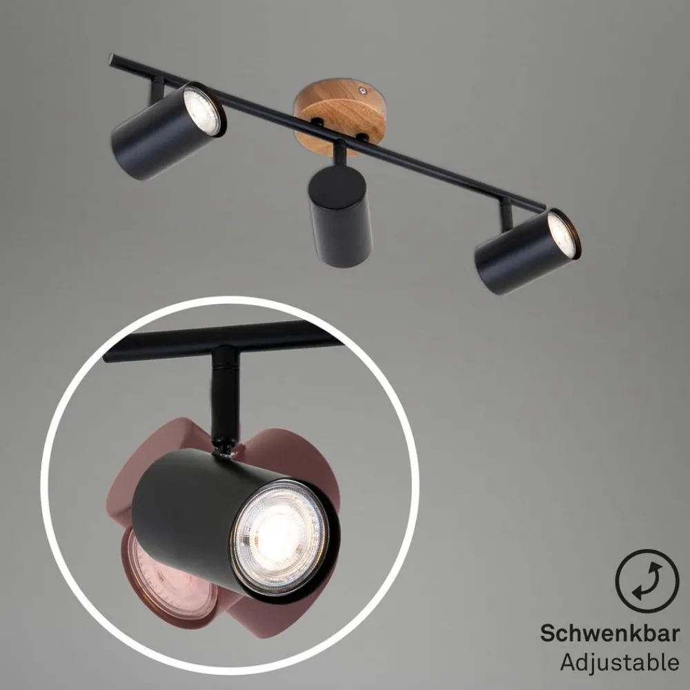 Briloner Loftlamper|Spotlights > Wood & Style 2920 loftspot, 3 lyskilder