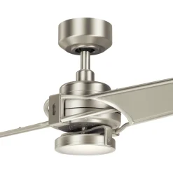 KICHLER Loftventilatorer > Xety LED-loftventilator, nikkel/creme
