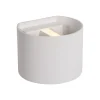 Væglamper|Væglamper ^ Lucide Xio LED-væglampe, bredde 13 cm, hvid