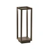 Terrassebelysning|Bordlamper ^ Zafferano Home LED-batterilygte IP54 corten