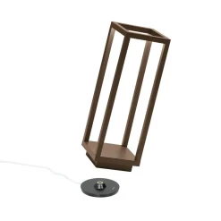 Terrassebelysning|Bordlamper ^ Zafferano Home LED-batterilygte IP54 corten