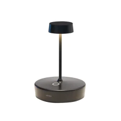 Zafferano Dekorationsbelysning > LED-bordlampe Swap mini, sort, 15 cm IP65