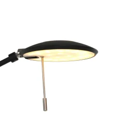 Gulvlamper|Gulvlamper ^ Steinhauer Zenith LED-gulvlampe, læselampe, CCT, metal, sort