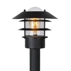 Lucide Gadebelysning > Zico pullertlampe af aluminium, sort