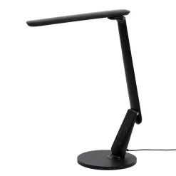 Arbejdsrum/Kontor|Bordlamper ^ Aluminor Zig LED-skrivebordslampe med betjeningspanel, sort