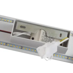 Ideallux Væglamper|Væglamper > Zig Zag LED-væglampe hvid, bredde 29 cm