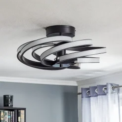 Domiluce Loftlamper > Zoya LED-loftslampe, sort