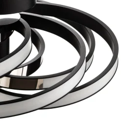 Domiluce Loftlamper > Zoya LED-loftslampe, sort