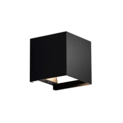 MCJ Væglamper > Zuza 2 væglampe, sort, metal, fire vinger, 10 cm, G9